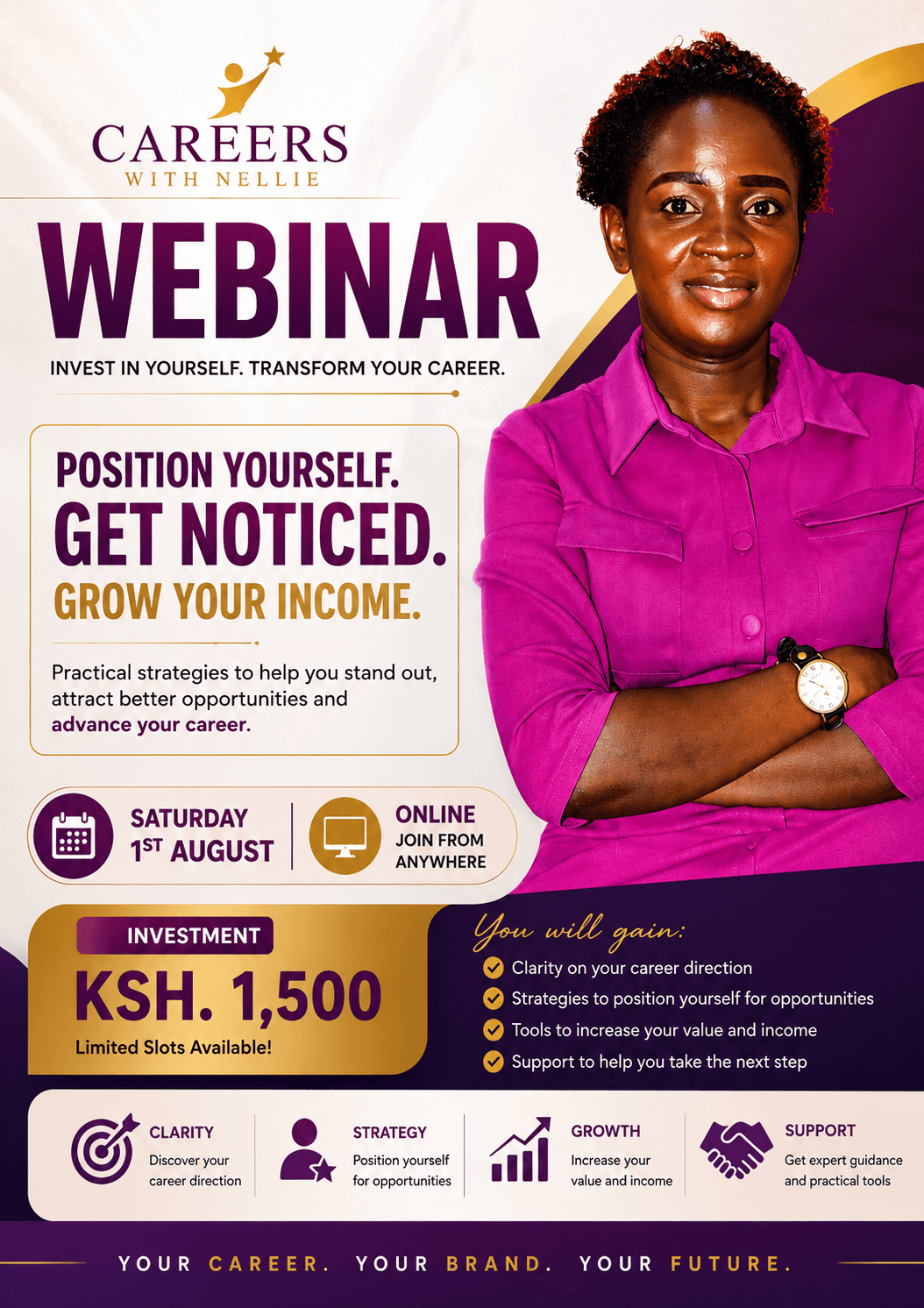 Careers With Nellie webinar artwork